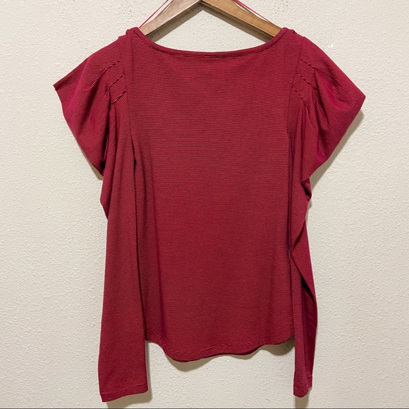 Free People Penelope Puff Sleeve Striped Top NWT - Picture 5 of 10